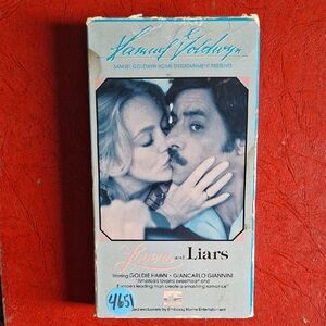 Lovers and Liars VHS Tape Goldie Hawn Giancarlo Giannini